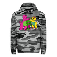 Slate Camo barney legendary Premium Hoodie - linhVisuals