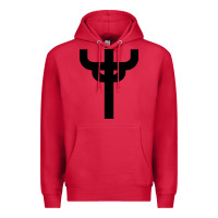 Cardinal red-judas-priest cross Premium Hoodie - linhVisuals