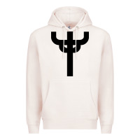 Pale Pink red-judas-priest cross Premium Hoodie - linhVisuals