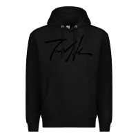 Black Kendrick lamar sign black Premium Hoodie - linhVisuals