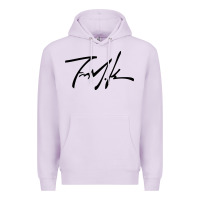 Lilac Kendrick lamar sign black Premium Hoodie - linhVisuals