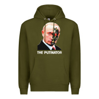 Army Green official the putinator Premium Hoodie - linhVisuals