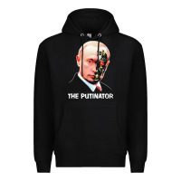 Black official the putinator Premium Hoodie - linhVisuals