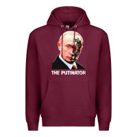 Burgundy official the putinator Premium Hoodie - linhVisuals