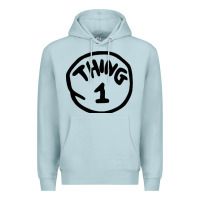 Blue Mist thing 1 thing 2 buddies lover Premium Hoodie - linhVisuals