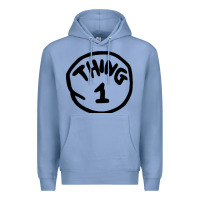 Colony Blue thing 1 thing 2 buddies lover Premium Hoodie - linhVisuals