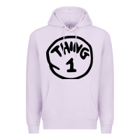 Lilac thing 1 thing 2 buddies lover Premium Hoodie - linhVisuals