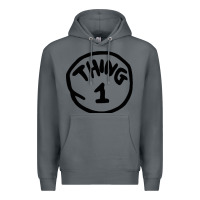 Rock thing 1 thing 2 buddies lover Premium Hoodie - linhVisuals