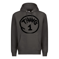 Smoke thing 1 thing 2 buddies lover Premium Hoodie - linhVisuals