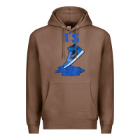 Chestnut 1 retro high og dark marina blue tee shoes dripping got em t shirt Premium Hoodie - linhVisuals