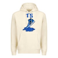 Sandshell 1 retro high og dark marina blue tee shoes dripping got em t shirt Premium Hoodie - linhVisuals