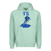 Seafoam 1 retro high og dark marina blue tee shoes dripping got em t shirt Premium Hoodie - linhVisuals