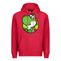 Cardinal Cartoon Yoshi Premium Hoodie - linhVisuals