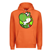 Carrot Cartoon Yoshi Premium Hoodie - linhVisuals