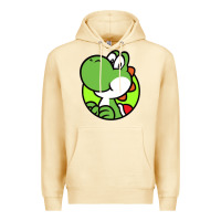 Pina Colada Cartoon Yoshi Premium Hoodie - linhVisuals