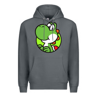 Rock Cartoon Yoshi Premium Hoodie - linhVisuals