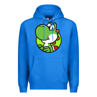 Cartoon Yoshi Premium Hoodie | Teevron