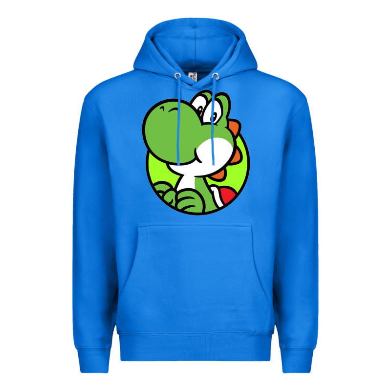 Cartoon Yoshi Premium Hoodie by linhVisuals | Teevron