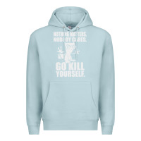 Blue Mist kill yourself classic foamy the squirrel Premium Hoodie - linhVisuals