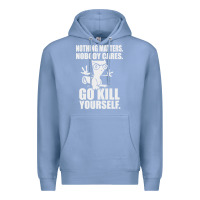 Colony Blue kill yourself classic foamy the squirrel Premium Hoodie - linhVisuals