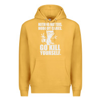 Mustard kill yourself classic foamy the squirrel Premium Hoodie - linhVisuals