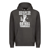 Smoke kill yourself classic foamy the squirrel Premium Hoodie - linhVisuals