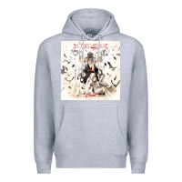 Heather Grey In THis Moment Premium Hoodie - linhVisuals
