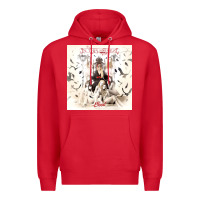 Red In THis Moment Premium Hoodie - linhVisuals