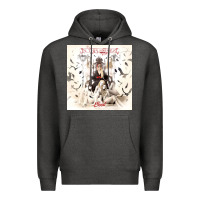 Charcoal Heather In THis Moment Premium Hoodie - linhVisuals