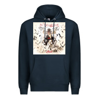 Navy In THis Moment Premium Hoodie - linhVisuals
