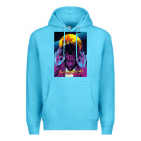 Ocean Blue concert wrld Premium Hoodie - linhVisuals