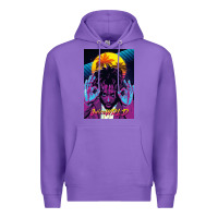 Purple concert wrld Premium Hoodie - linhVisuals