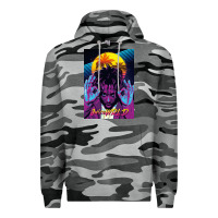 Slate Camo concert wrld Premium Hoodie - linhVisuals