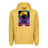 Antique Gold concert wrld Premium Hoodie - linhVisuals