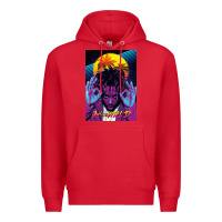 Red concert wrld Premium Hoodie - linhVisuals