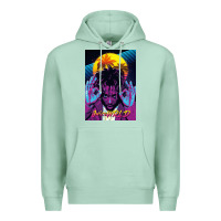 Seafoam concert wrld Premium Hoodie - linhVisuals