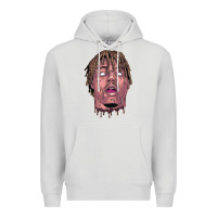 Dove Grey art of juice rap Premium Hoodie - linhVisuals