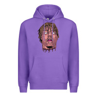 Purple art of juice rap Premium Hoodie - linhVisuals