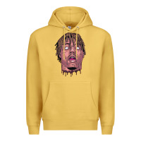Antique Gold art of juice rap Premium Hoodie - linhVisuals