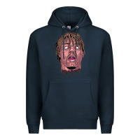 Navy art of juice rap Premium Hoodie - linhVisuals