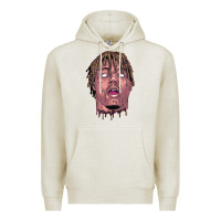 Oatmeal Heather art of juice rap Premium Hoodie - linhVisuals