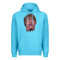 Ocean Blue art of juice rap Premium Hoodie - linhVisuals