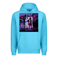 Ocean Blue juice album music Premium Hoodie - linhVisuals