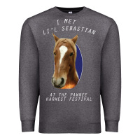 Charcoal Heather I met lil Sebastian Premium Sweatshirt - Bettercallsaul