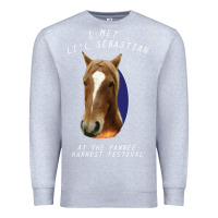 Heather Grey I met lil Sebastian Premium Sweatshirt - Bettercallsaul