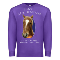 Purple I met lil Sebastian Premium Sweatshirt - Bettercallsaul