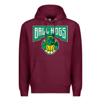 Burgundy ballhogs-Lovers Premium Hoodie - linhVisuals