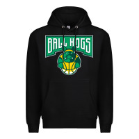 Black ballhogs-Lovers Premium Hoodie - linhVisuals