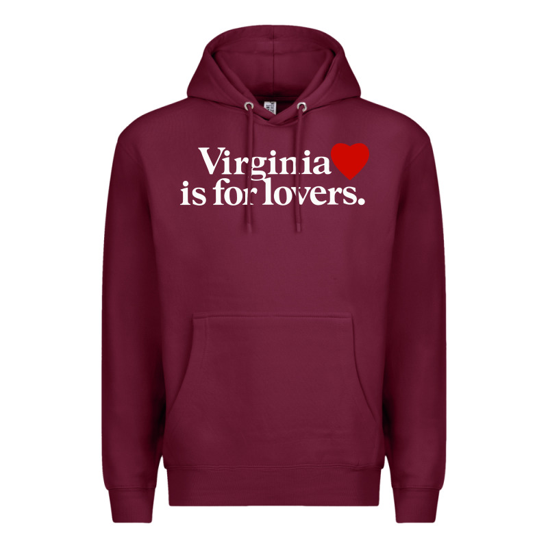 Virginia Is For Lovers Premium Hoodie by linhVisuals | Teevron