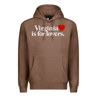 Chestnut VIRGINIA IS FOR LOVERS Premium Hoodie - linhVisuals